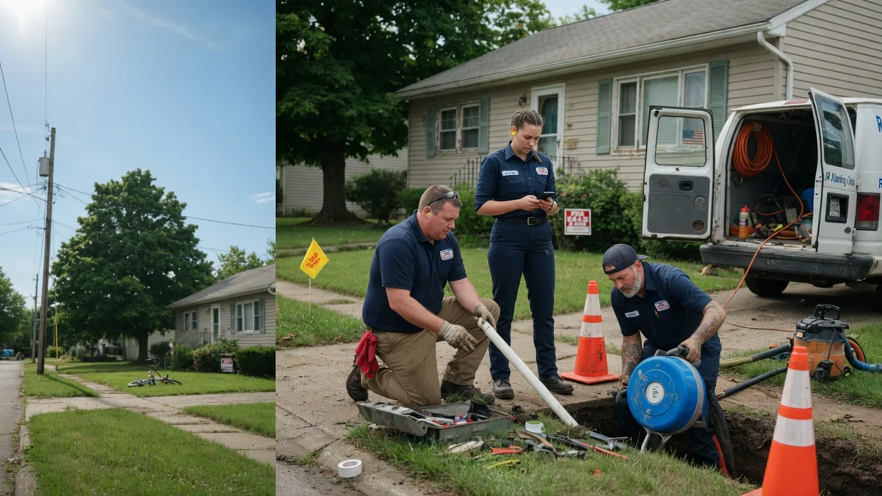 Sewer Line Repair in Tinley Park, IL near me